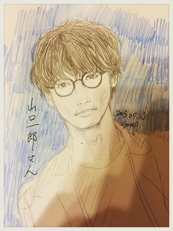 【模写】サカナクション:山口一郎さん