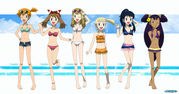 アニポケヒロイン水着ログ(VER 1.2)