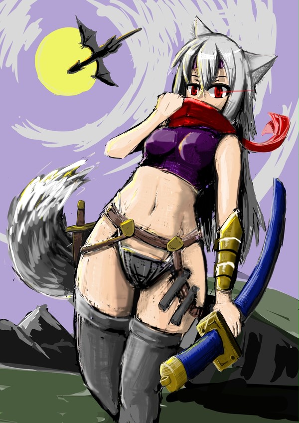 狩りもの狐っ娘