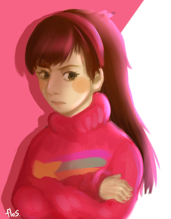 Mabel angry
