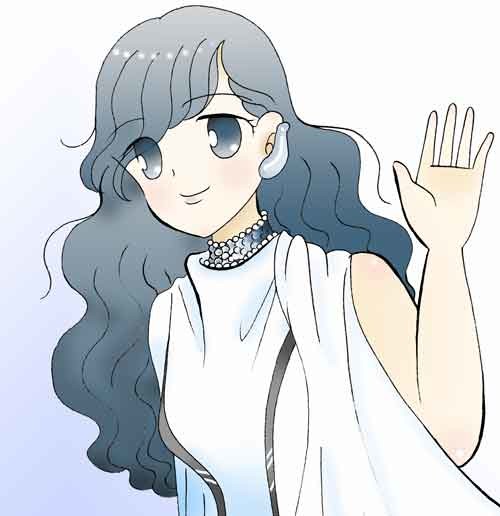 ELISAのBIRTHDAYイベントのために描いたイラストです。
