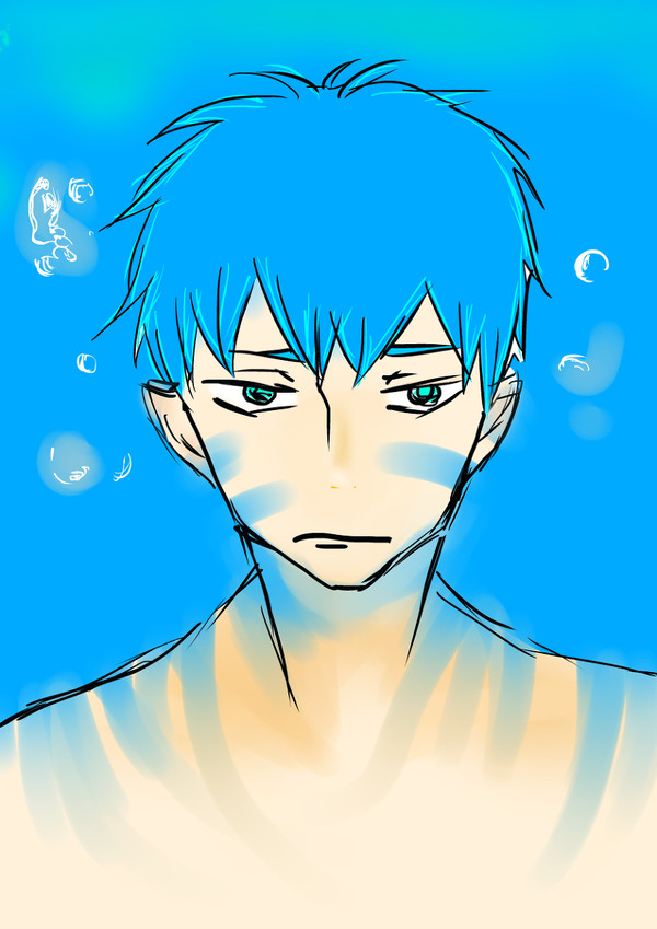 水中系男子