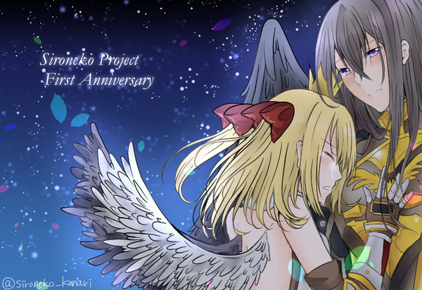 白猫一周年おめでとうございます！