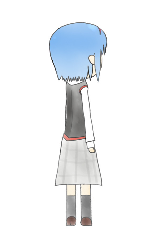 向こう向いてるミニ美鳥