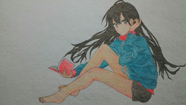 雪ノ下雪乃を描いてみた
