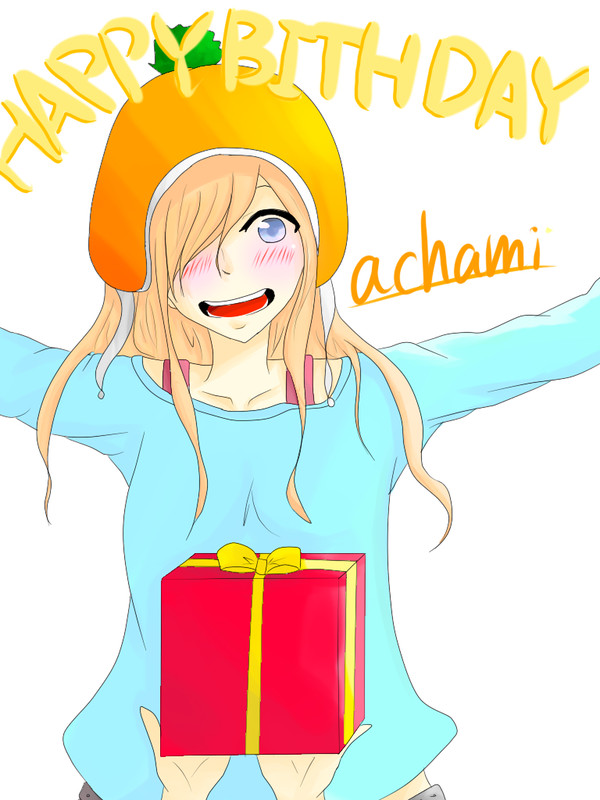 ちゃみん誕生日おめでとう！