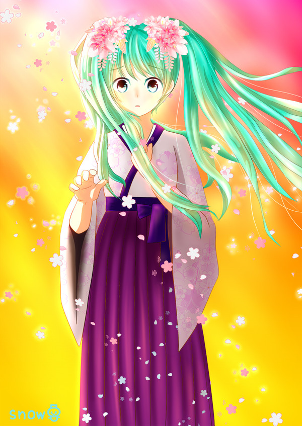 ミクちゃん　GUMIちゃん