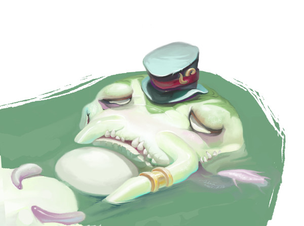 泡水
