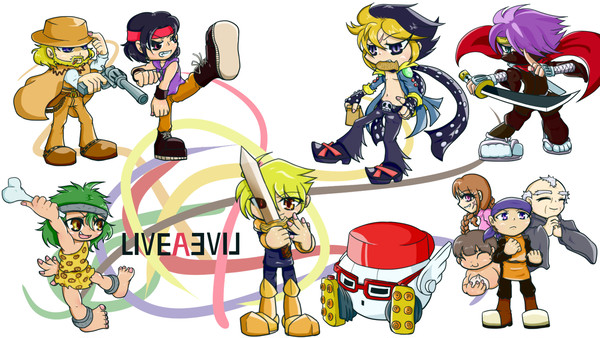LIVE A LIVEデフォルメ