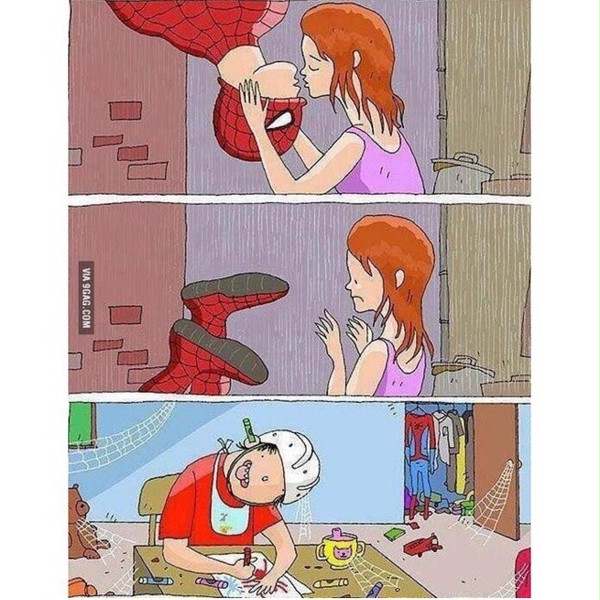 Spider idiot