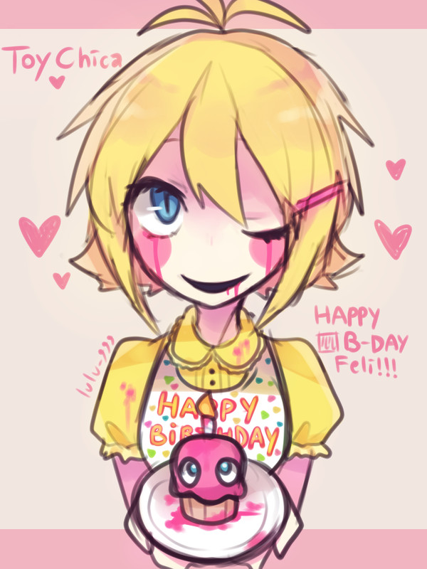Toy chica fnaf human by lulu-999