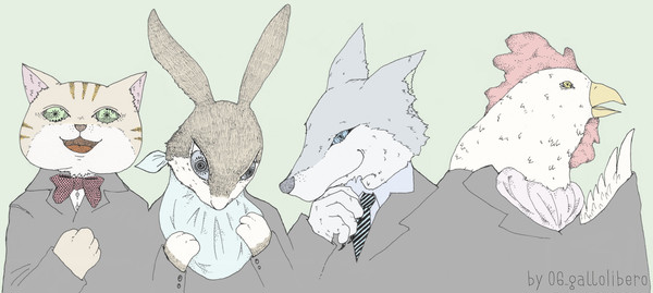 4匹の紳士
