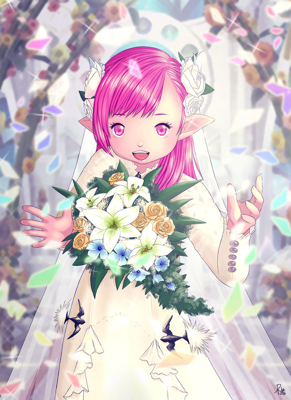 FF14 lalafellwedding