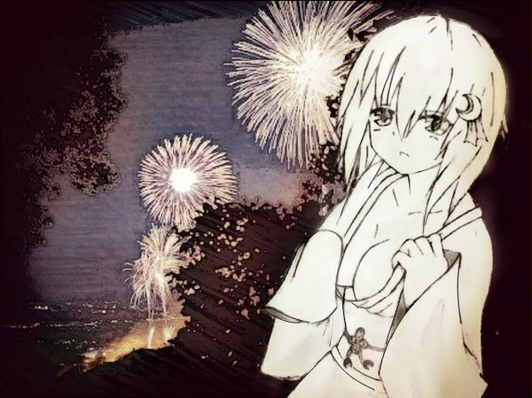 和服ルナサ(背景ありver)