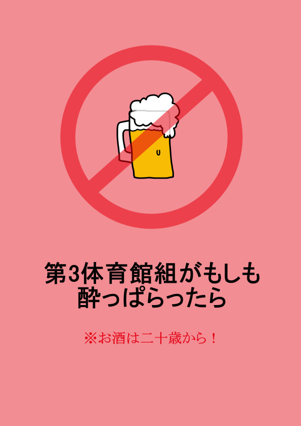 第3体育館組がもしも酔っぱらったら