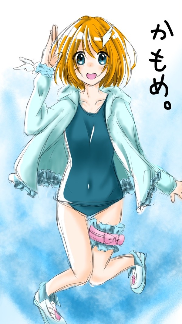 学生カモメ 白猫