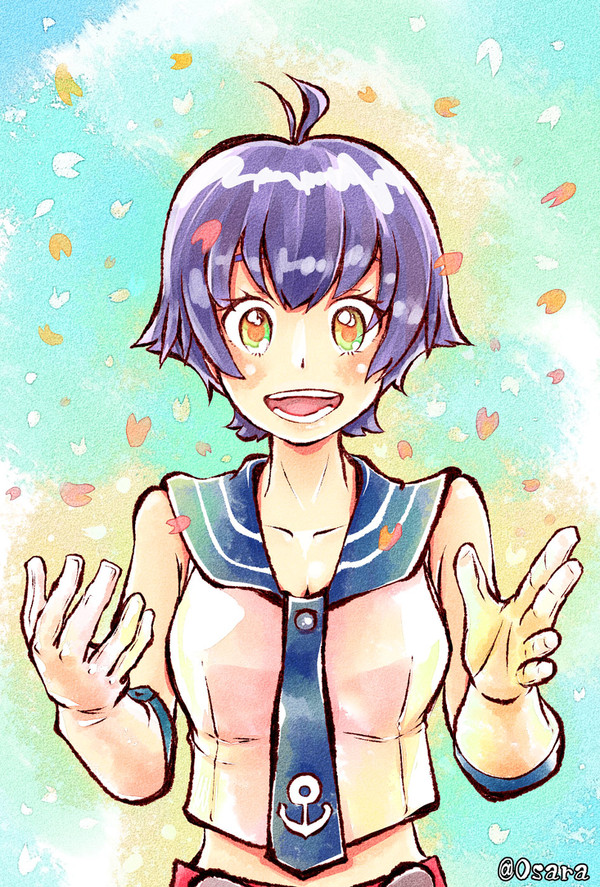 桜ぴゃあー