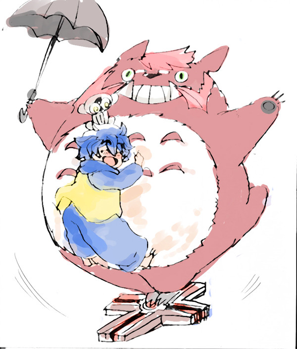[血界戦線]相合傘とクラレオクラ漫画