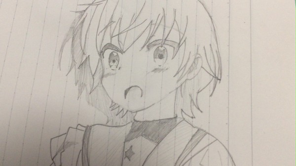 みーくん模写（アニメOP
