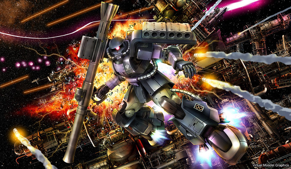 MS-06R-1A 高機動型ザクⅡ(ジ・オリジン版 HG)