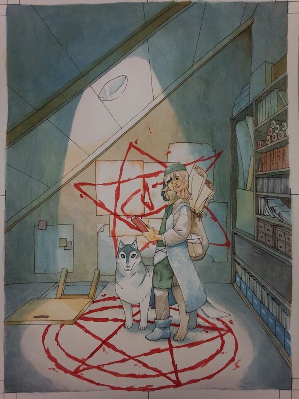 授業で描いたやつ