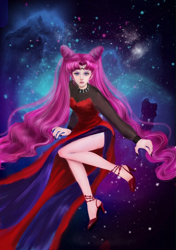 sailor moon black lady