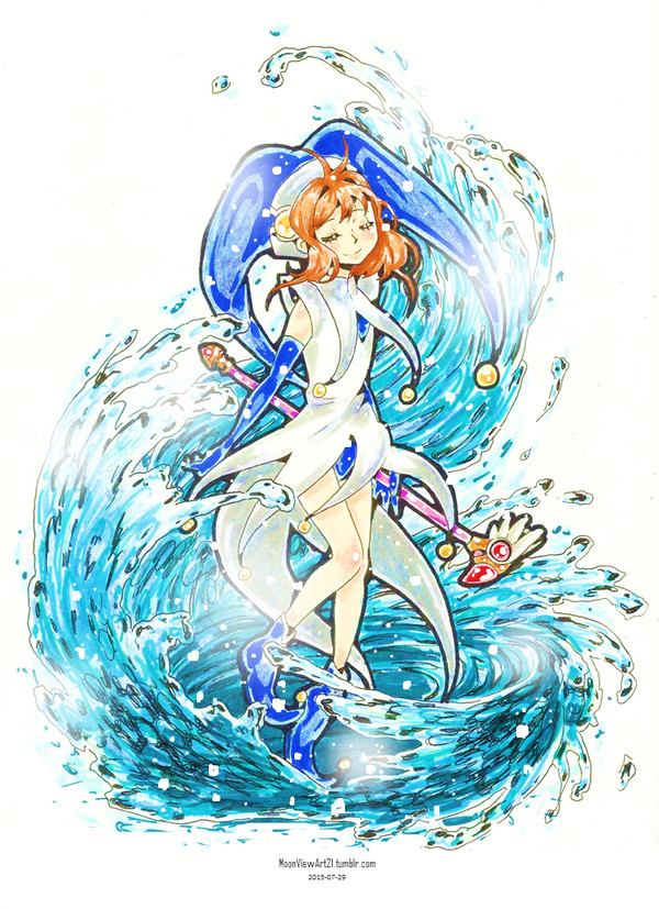 Blue waves