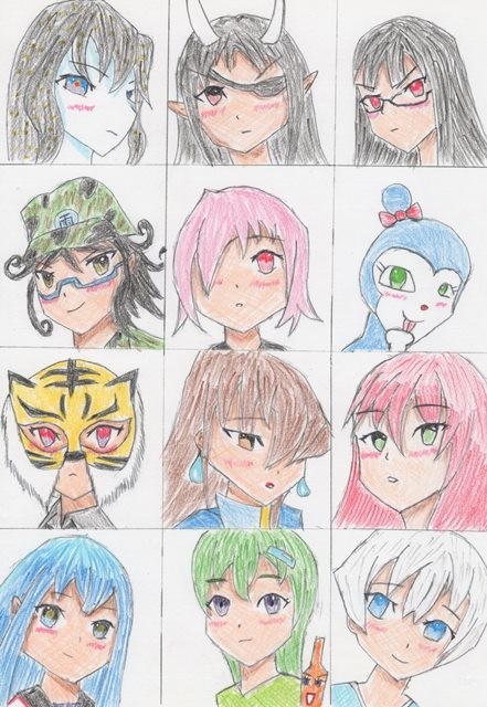 転校生キャラセレクト！