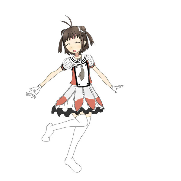 艦隊のアイドル那珂ちゃんだよぉ！！
