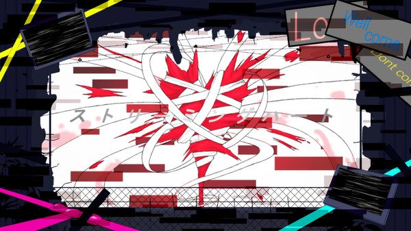 ストリーミングハート合唱使用イラスト