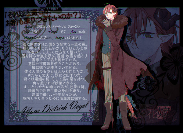 【魔花】アルフォンス・D・フォーゲル【魔王】