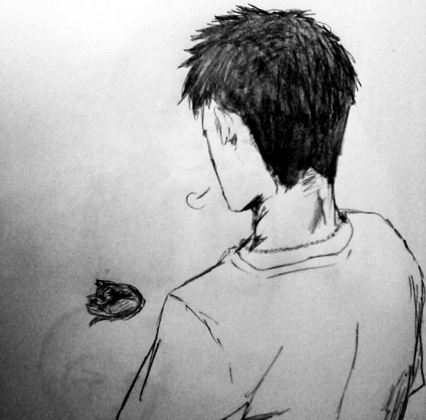 [ "I'm sorry kitty..." ]