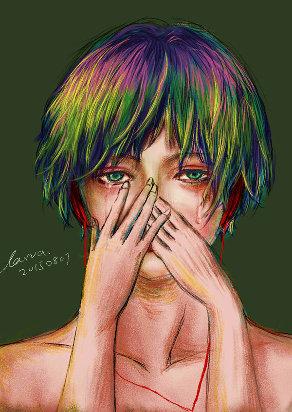 泣