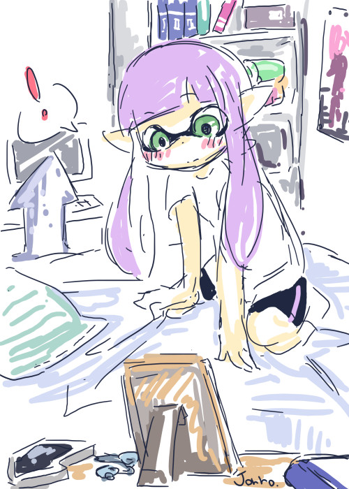 現実逃避に描いたすぷらとぅーんログ