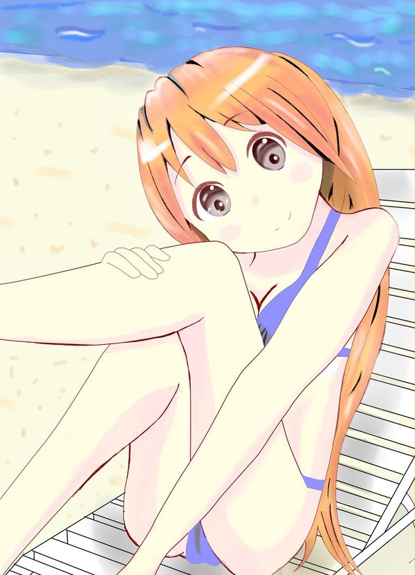 水着！
