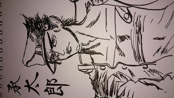 一発描き