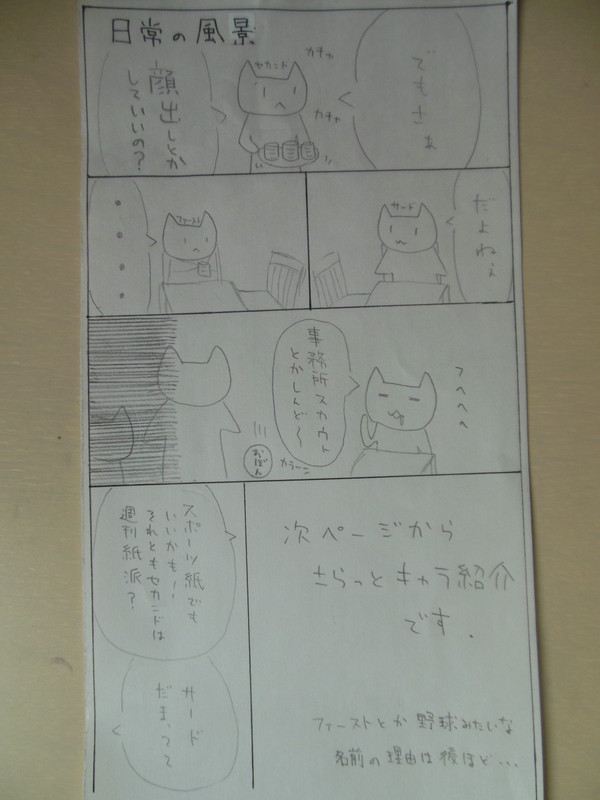 とべ！ねこヒーロー！の日常
