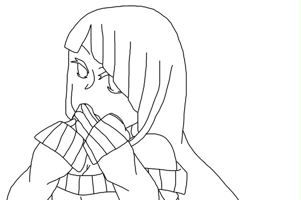 セーター先輩