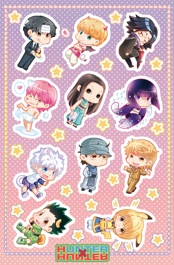 HUNTERxHUNTER泡泡贴
