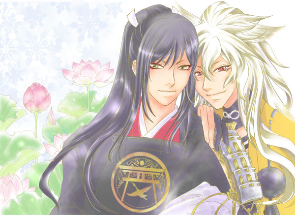 刀剣乱舞　太郎＆小狐　（2015暑中見舞い）