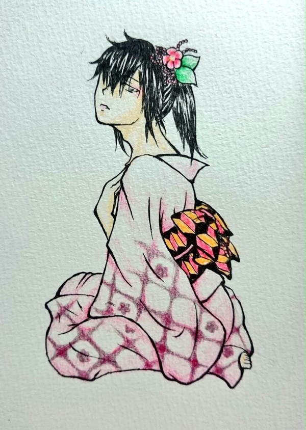 ポニ方落書き