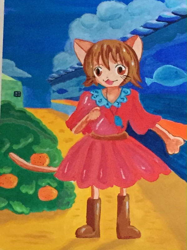 猫の擬人さん