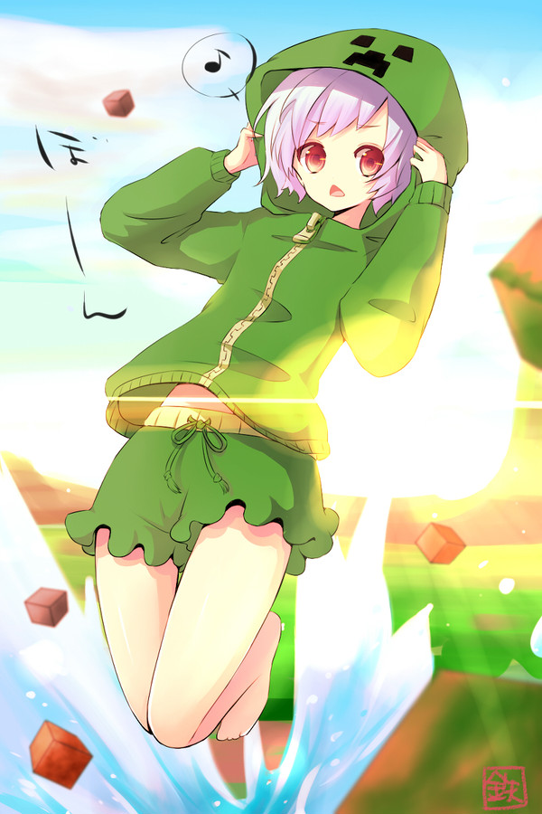クリーパー擬人化