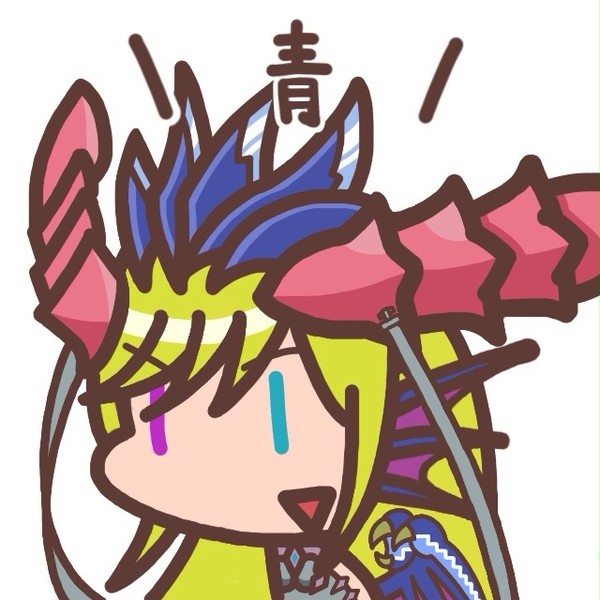 【木口アイコン】青ソニア