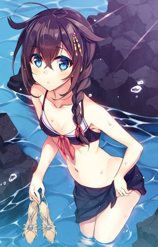 僕の水着に興味があるの…?