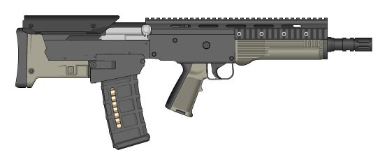 AK Bullpup Custom