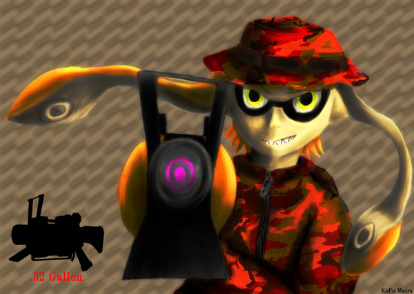 【Splatoon】.52ガロン飛び出し撃ち