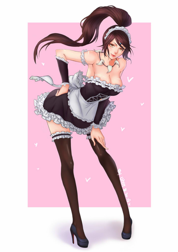 【LOL】French Maid Nidalee