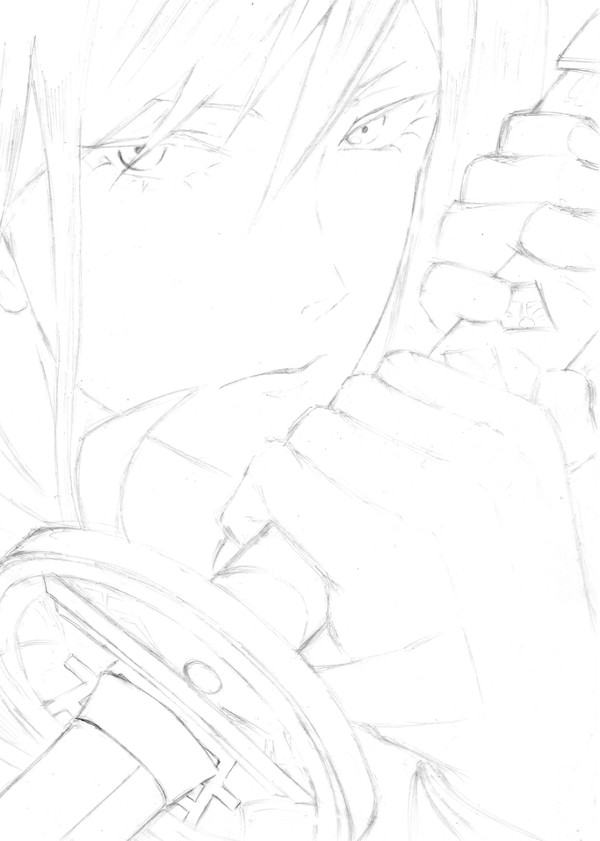 刀剣乱舞　模写