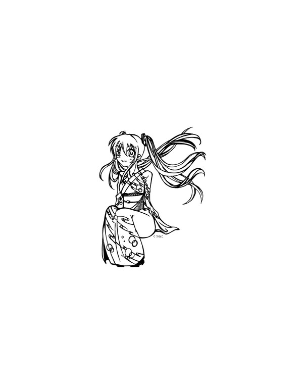 和装　初音ミク